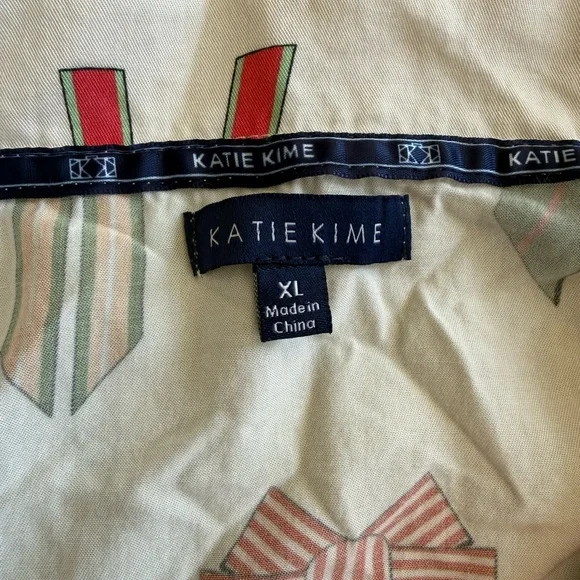 Katie Kime Pajama Shorts Set, Size XL, NEW - Picture 4 of 5